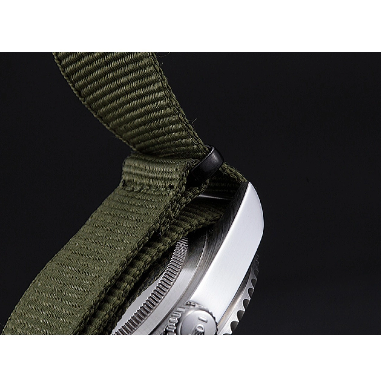 Rolex aaa copy Rolex 621990 Olive Submariner Stealth 0822